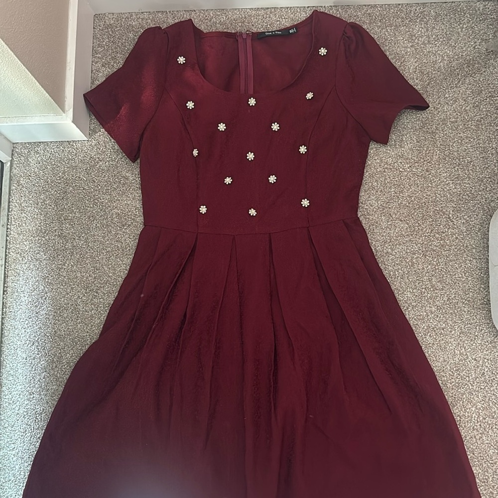 Brand New Maroon Dress